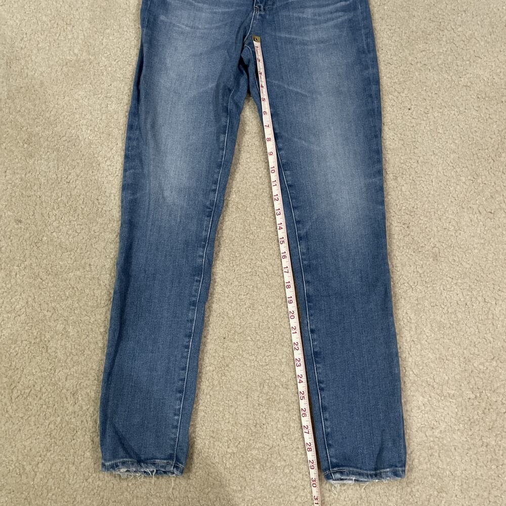 Adriano Goldschmeid Prima Cigarette Leg Womens Jeans Size 28 Blue - Thumbnail 7