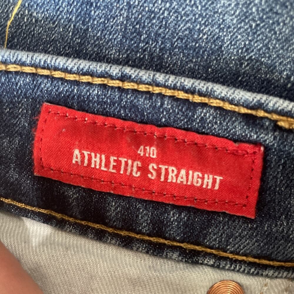 Lucky Brand Jeans Mens 32x30 Athletic Straight Blue Preowned Good - Thumbnail 3