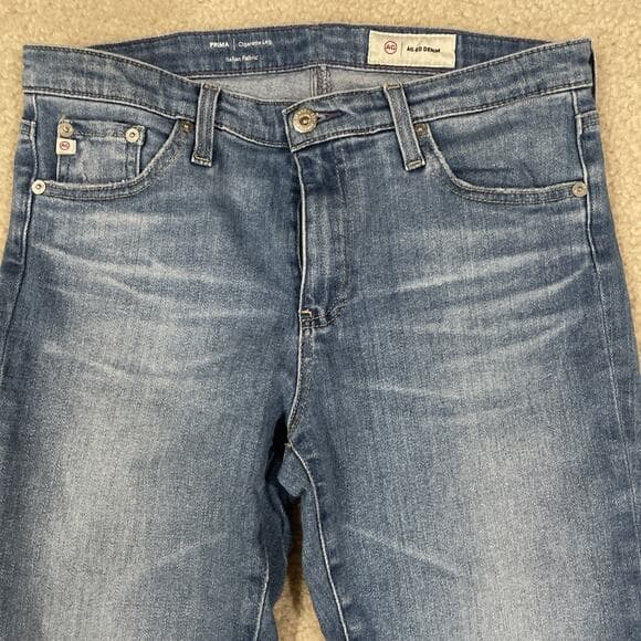 Adriano Goldschmeid Prima Cigarette Leg Womens Jeans Size 28 Blue - Thumbnail 15