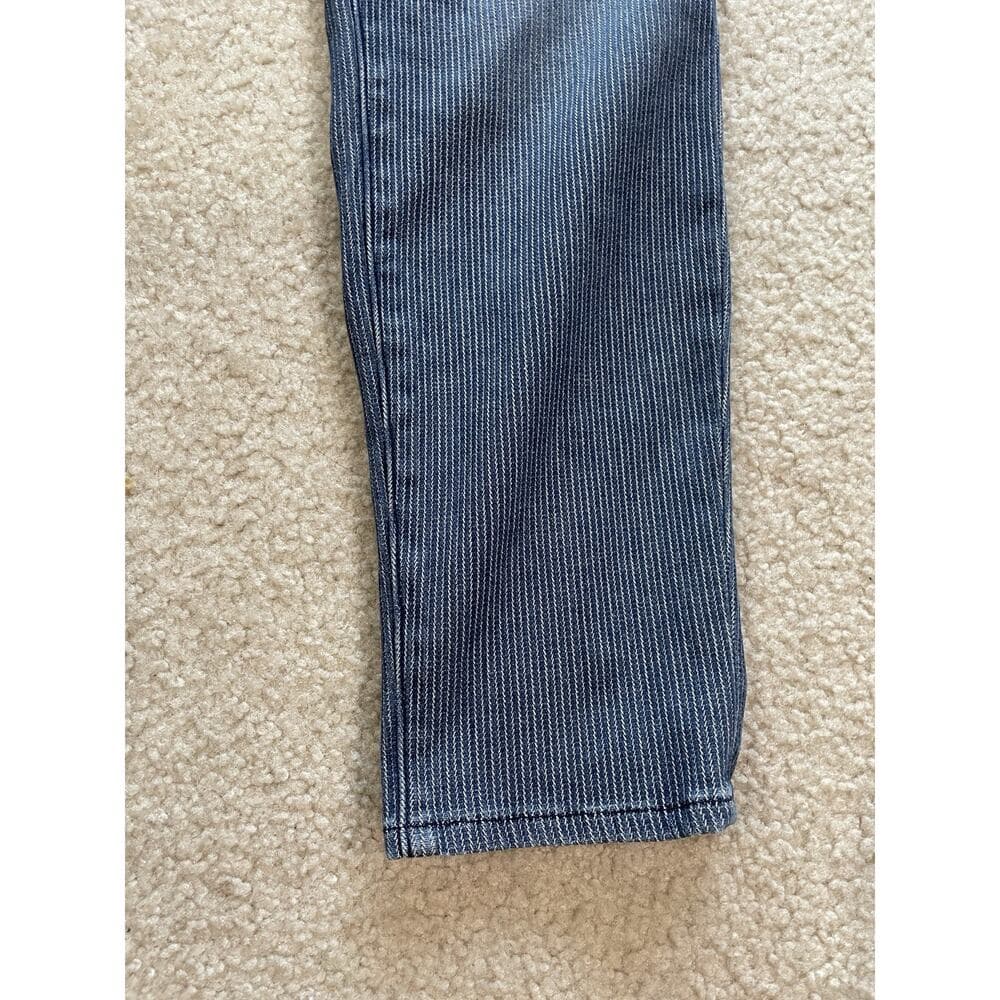 J Brand Womens Cass Vin Stripe w Zippers at Ankles Size 30 Preowned Excellent - Thumbnail 3
