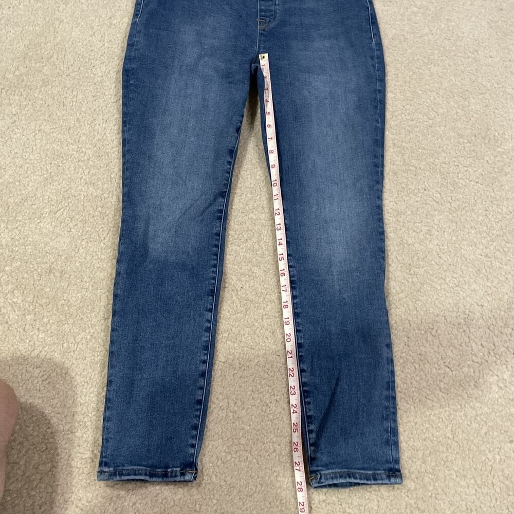 Good American Womens Jeans Size 4 Preowned Excellent Blue - Thumbnail 5