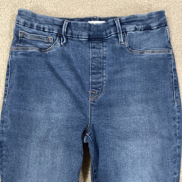Good American Womens Jeans Size 4 Preowned Excellent Blue - Thumbnail 10