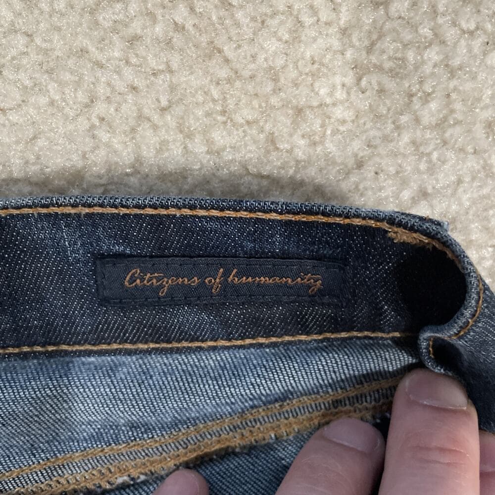 Citizens Of Humanity Womens Jeans Kelly 001 Low Waist Bootcut Size 28 Distressed - Thumbnail 4