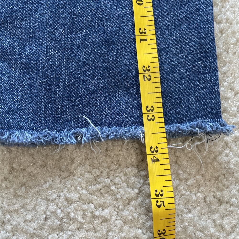 Adriano Goldschmied AG The Stilt Cigarette Crop Jeans Women's Size 28 Excellent - Thumbnail 12