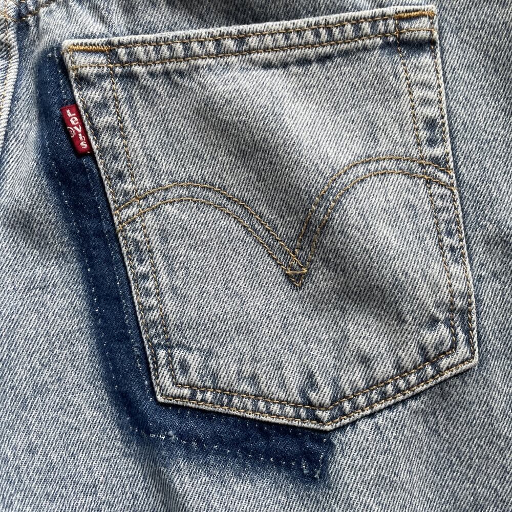 Levis Ribcage Straight Ankle Distressed Rough Hem Womens Size 29 - Thumbnail 11