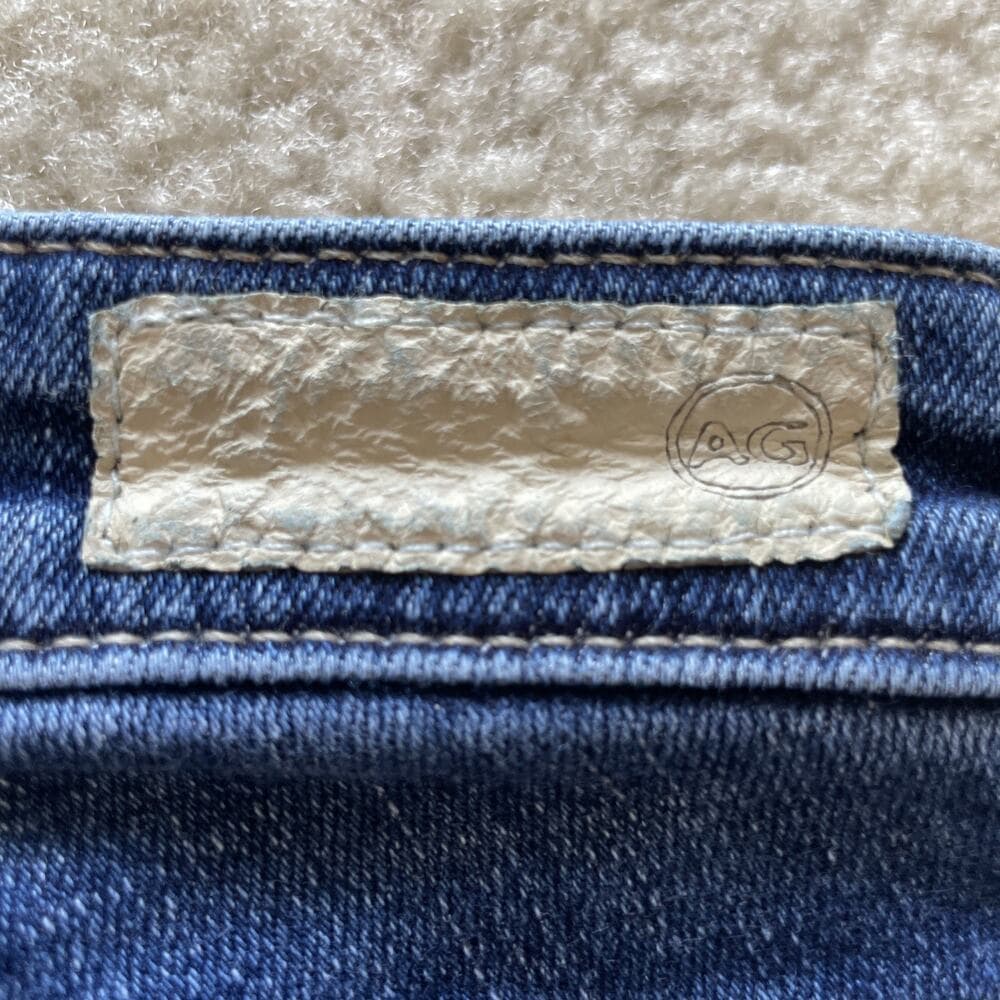 Adriano Goldschmied AG The Stilt Cigarette Crop Jeans Women's Size 28 Excellent - Thumbnail 15