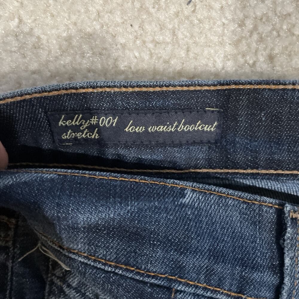 Citizens Of Humanity Womens Jeans Kelly 001 Low Waist Bootcut Size 28 Distressed - Thumbnail 5
