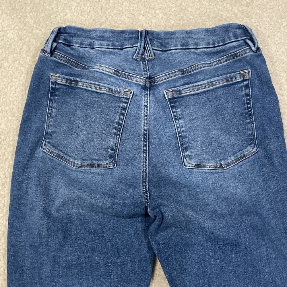 Good American Womens Jeans Size 4 Preowned Excellent Blue - Thumbnail 8