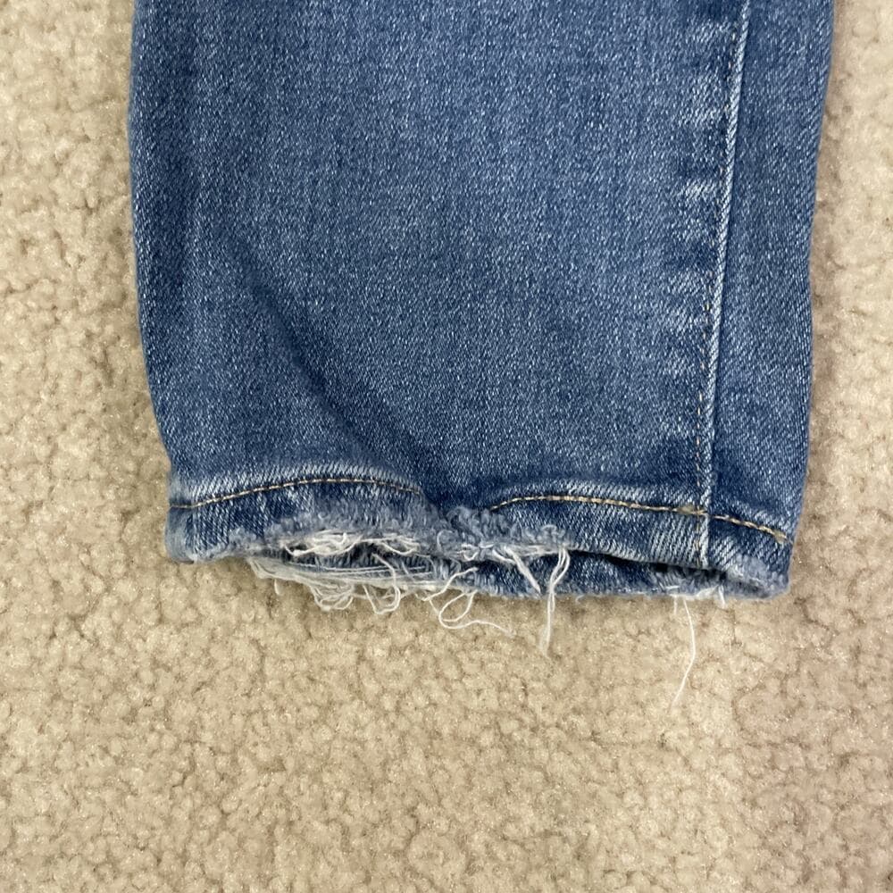Adriano Goldschmeid Prima Cigarette Leg Womens Jeans Size 28 Blue - Thumbnail 4
