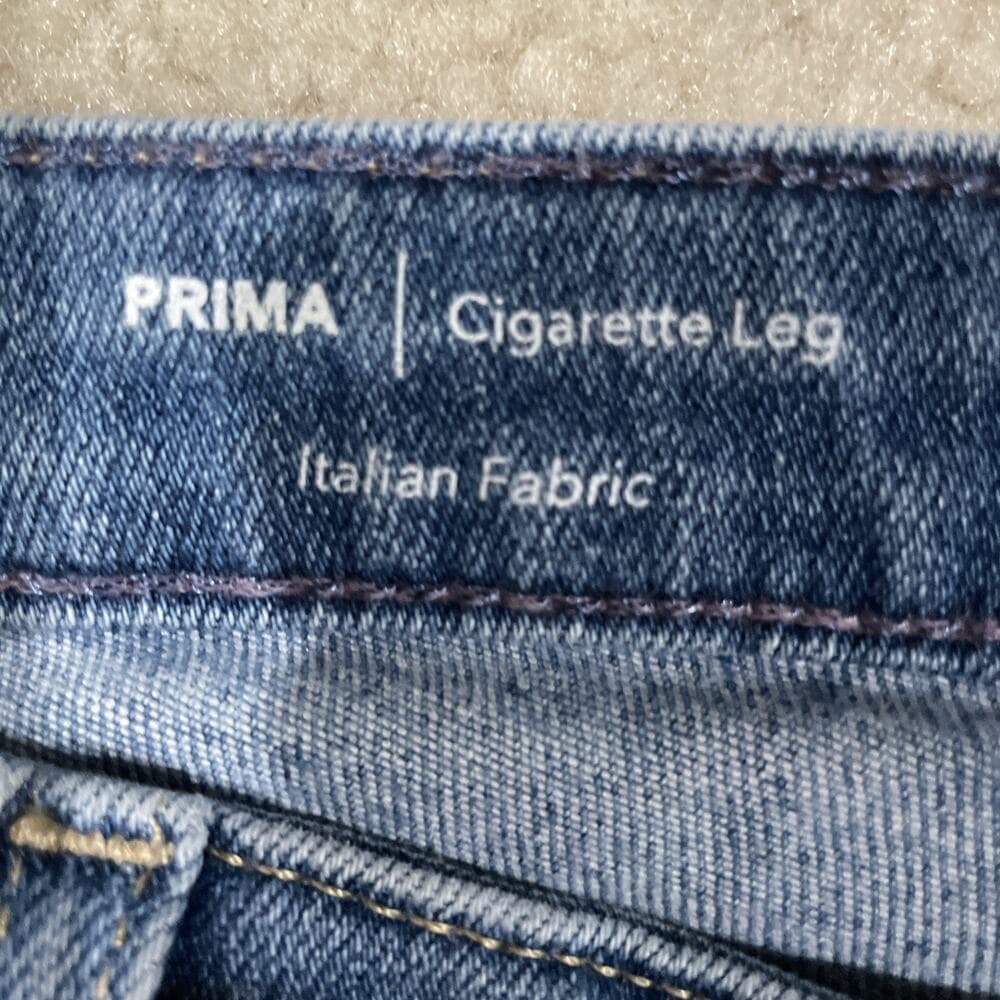 Adriano Goldschmeid Prima Cigarette Leg Womens Jeans Size 28 Blue - Thumbnail 2