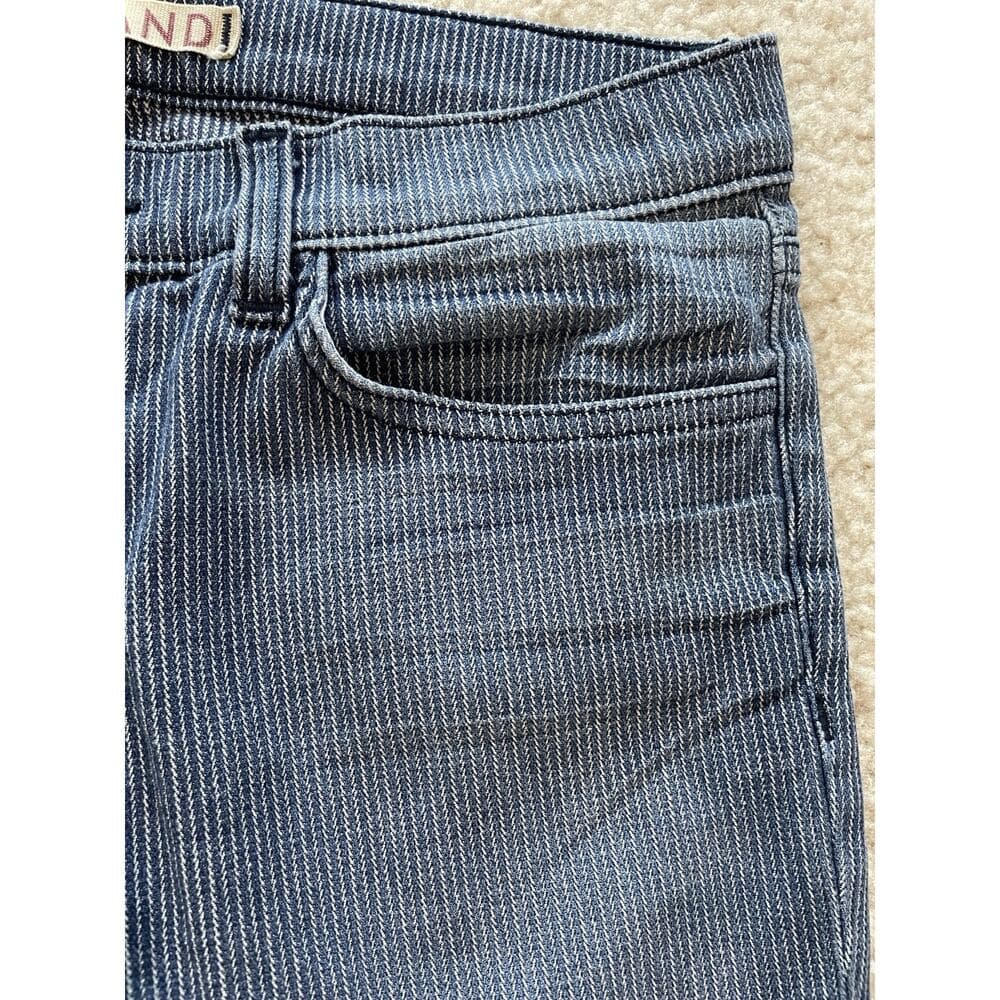 J Brand Womens Cass Vin Stripe w Zippers at Ankles Size 30 Preowned Excellent - Thumbnail 6
