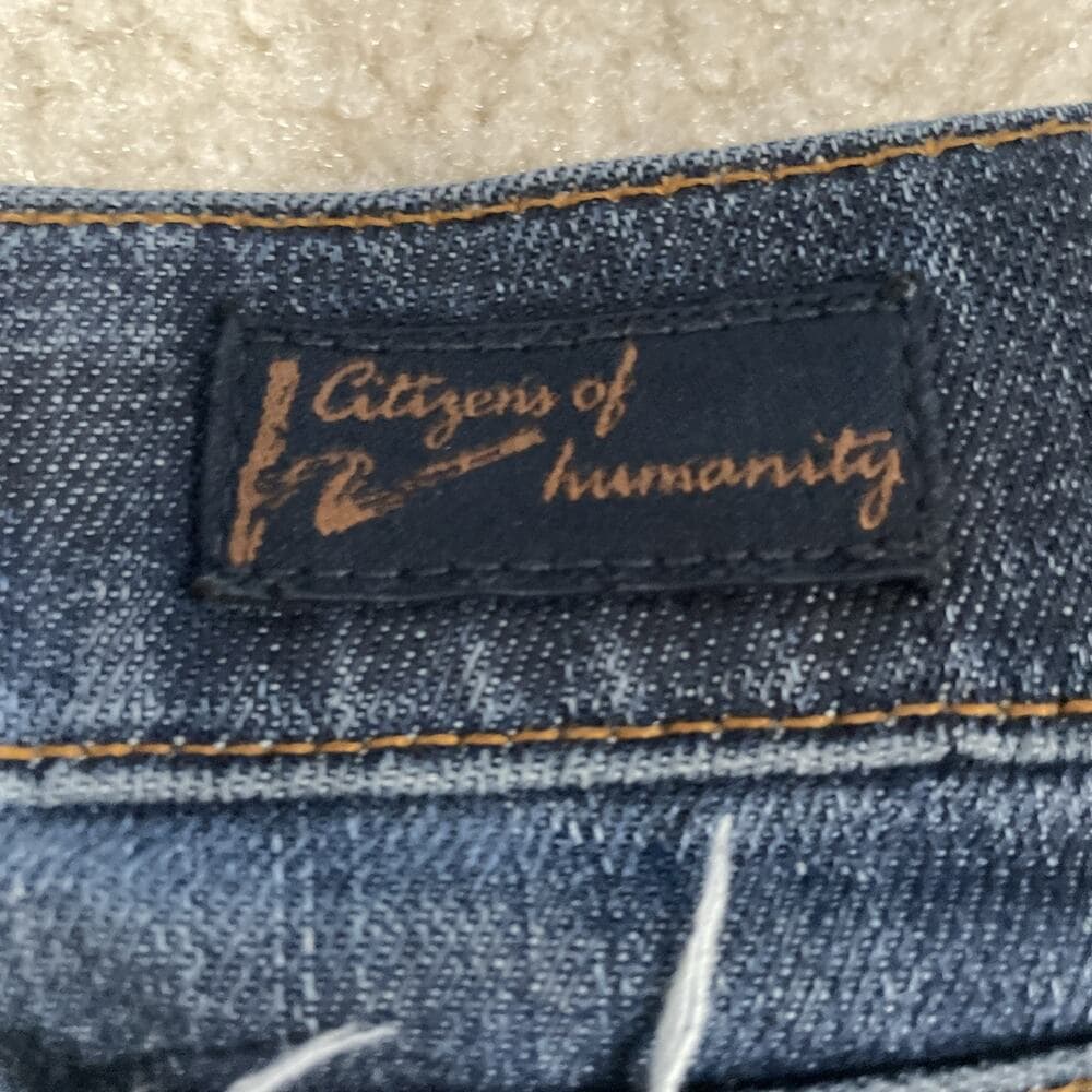 Citizens Of Humanity Womens Jeans Kelly 001 Low Waist Bootcut Size 28 Distressed - Thumbnail 15