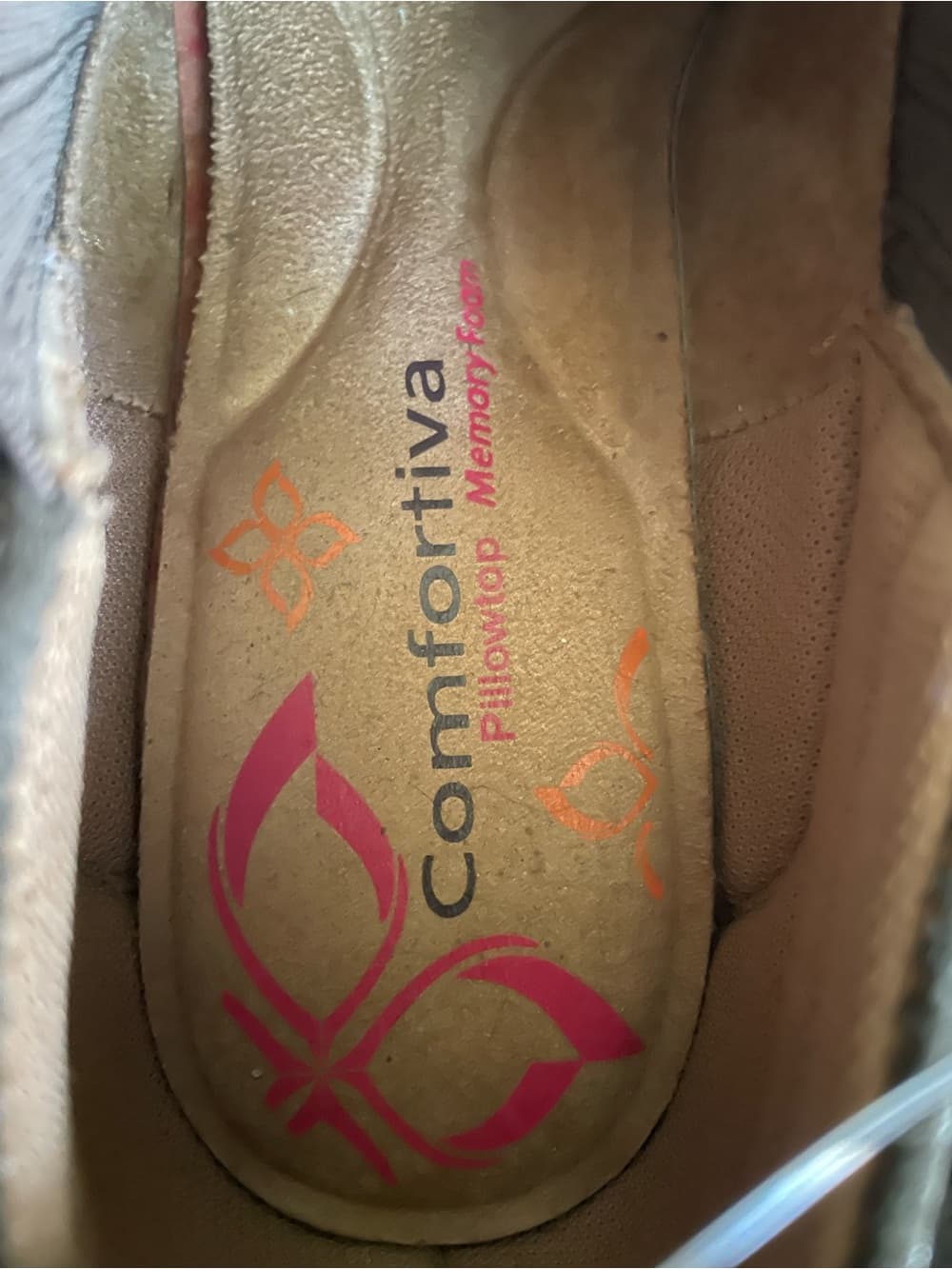 Comfortiva Women’s Brown Suede Ankle Booties with Elastic Panels Size 8.5 NWT - Thumbnail 7