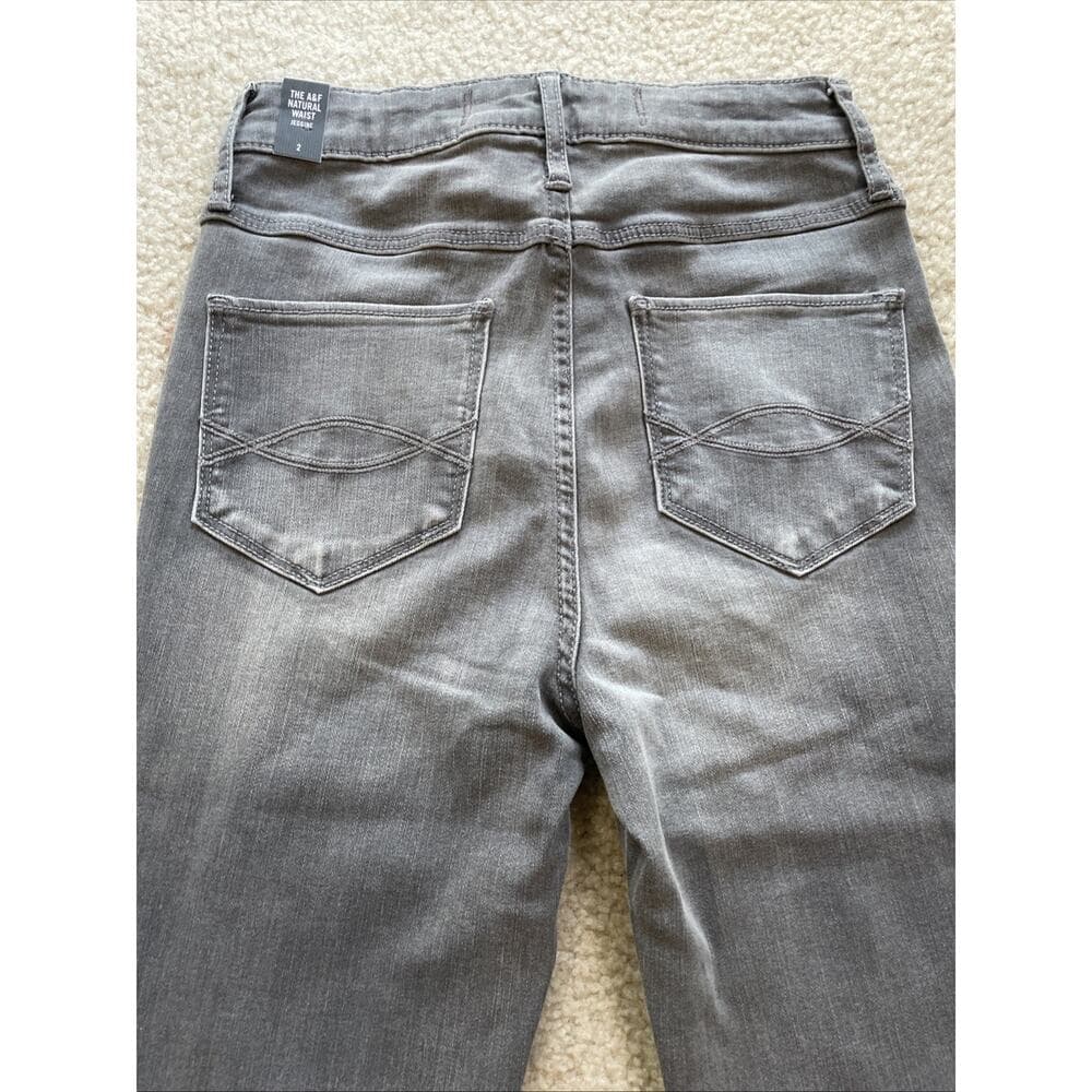 Abercrombie & Fitch Pant Jeggings Womens Size 2 W26 Grey Stretch Brand New WTags - Thumbnail 10