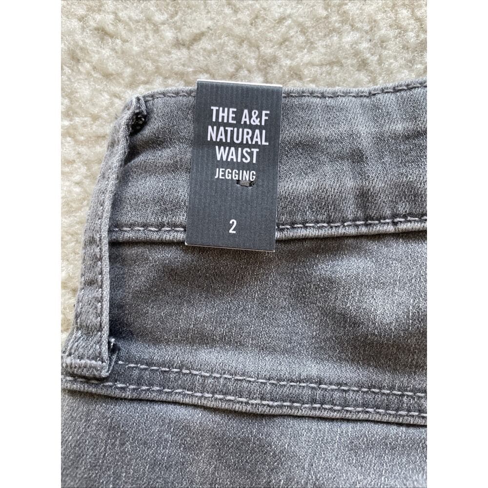 Abercrombie & Fitch Pant Jeggings Womens Size 2 W26 Grey Stretch Brand New WTags - Thumbnail 11