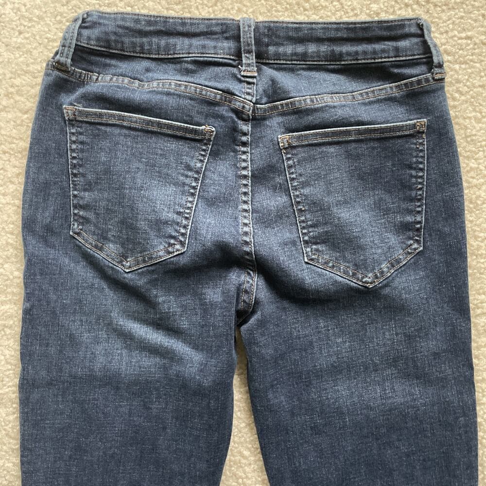 Pistola Womens Jeans Size 28 Dark Blue Preowned Excellent - Thumbnail 9