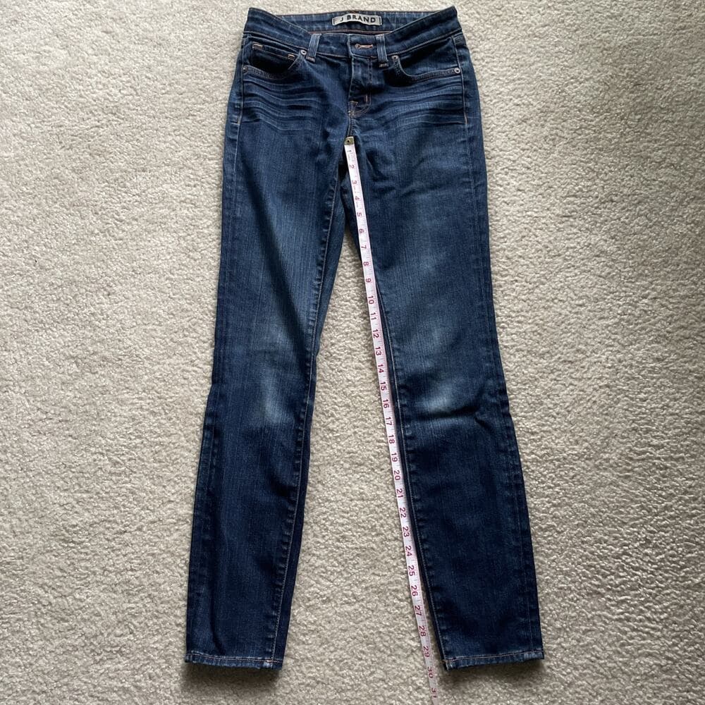 J Brand Womens Blue Jeans Size 24 Ink Preowned Excellent - Thumbnail 4