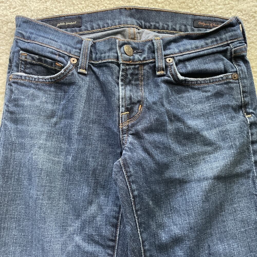 Citizens Of Humanity Dita Petite Bootcut Blue Jeans Womens Size 26 - Thumbnail 10
