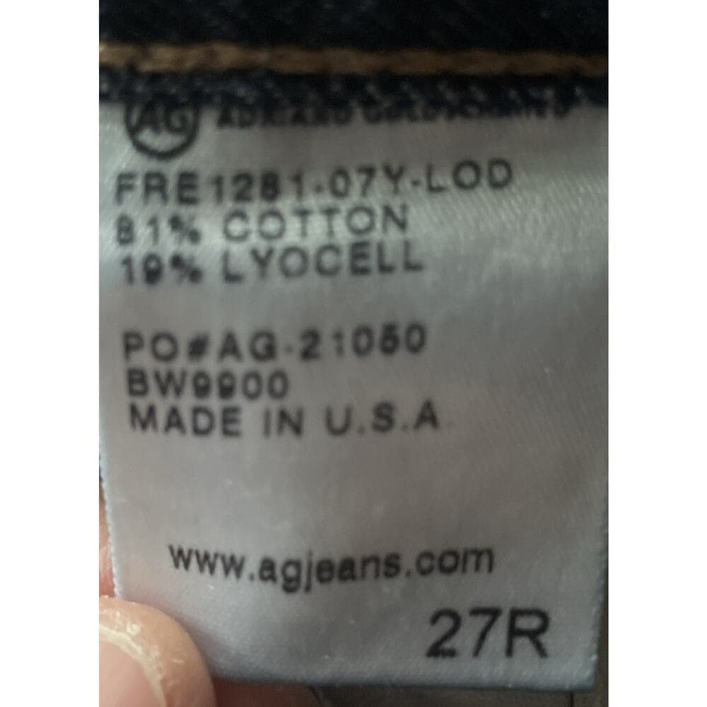 Adriano goldschmeid Piper Slouchy Slim Blue Jeans Womens Size 27 R - Thumbnail 5