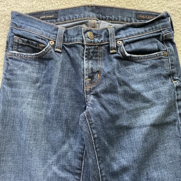 Citizens Of Humanity Dita Petite Bootcut Blue Jeans Womens Size 26 - Thumbnail 11