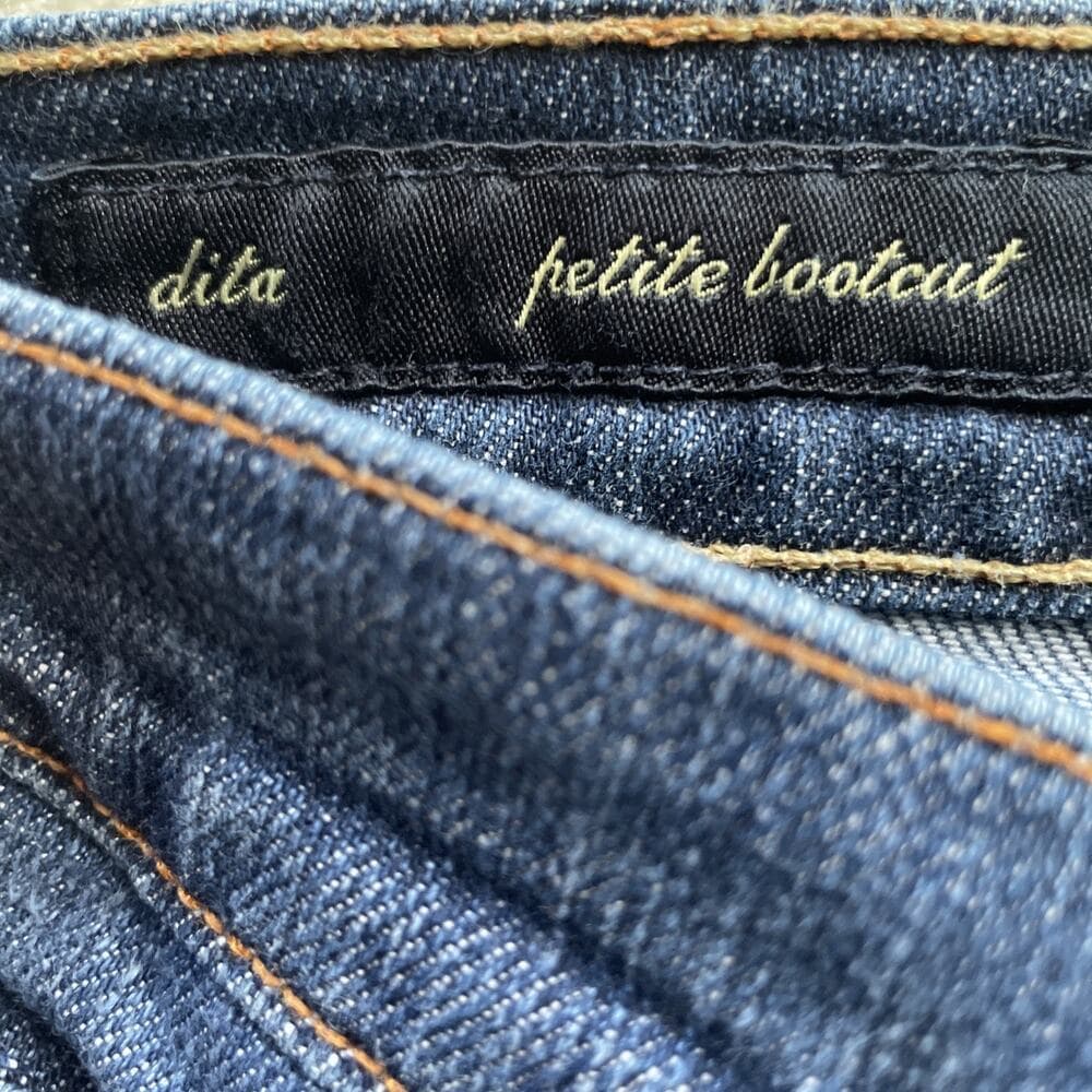 Citizens Of Humanity Dita Petite Bootcut Blue Jeans Womens Size 26 - Thumbnail 2