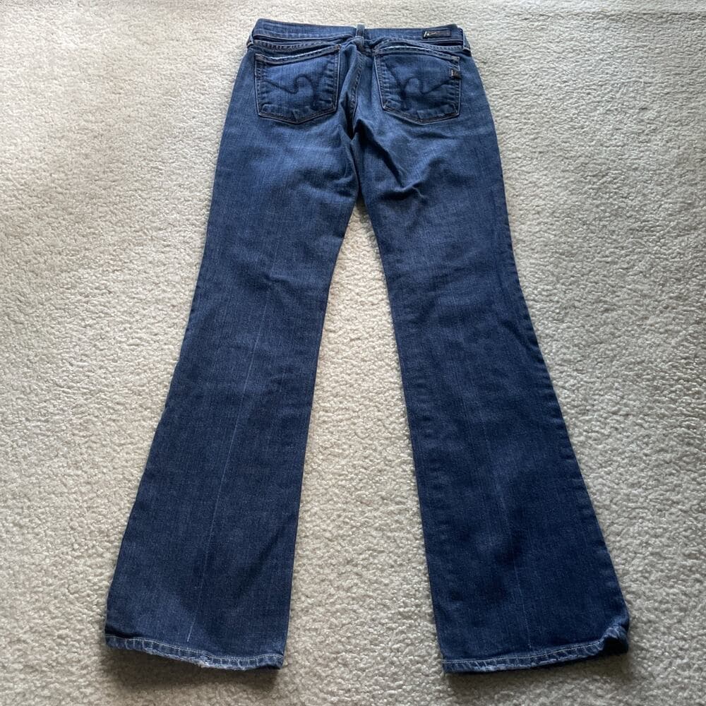 Citizens Of Humanity Dita Petite Bootcut Blue Jeans Womens Size 26 - Thumbnail 5