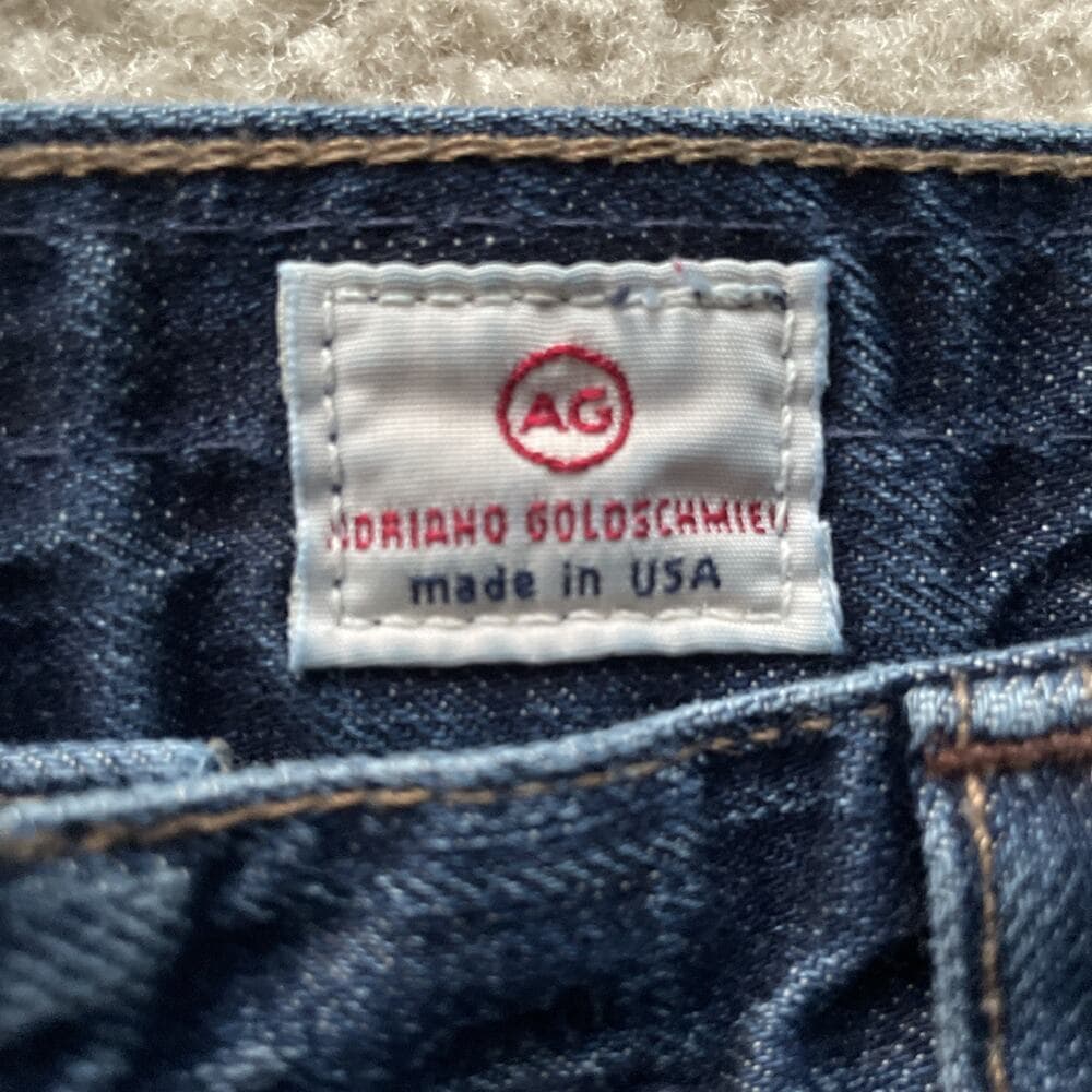 Adriano goldschmeid Piper Slouchy Slim Blue Jeans Womens Size 27 R - Thumbnail 2