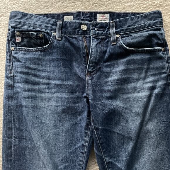 Adriano goldschmeid Piper Slouchy Slim Blue Jeans Womens Size 27 R - Thumbnail 10