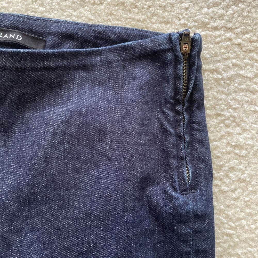 J Brand Clean Rins Side Zipper Blue Jeans Womens Size 29 - Thumbnail 5