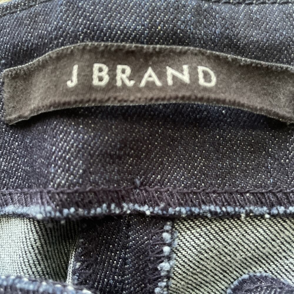 J Brand Clean Rins Side Zipper Blue Jeans Womens Size 29 - Thumbnail 3