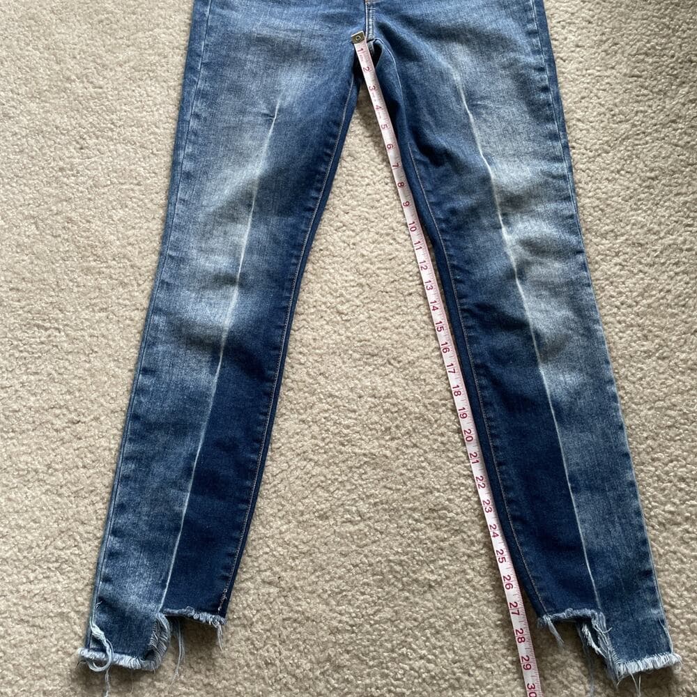 Current Elliot Womens Jeans Size 28 Raw Hem Preowned Excellent - Thumbnail 5