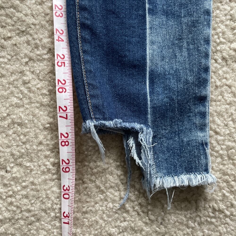 Current Elliot Womens Jeans Size 28 Raw Hem Preowned Excellent - Thumbnail 6