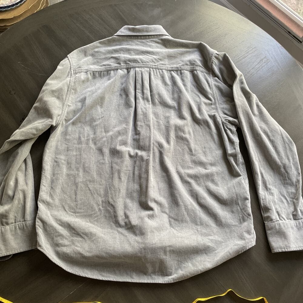 Tommy Bahama Coastline Cord Shirt Mens M Green Corduroy Button Down - Thumbnail 12
