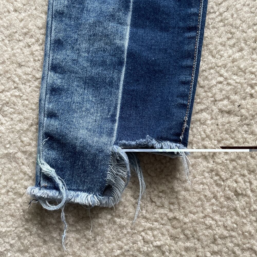 Current Elliot Womens Jeans Size 28 Raw Hem Preowned Excellent - Thumbnail 3