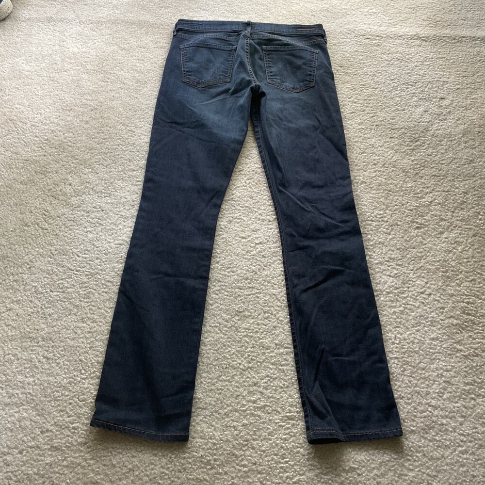 Citizens Of Humanity Ava Low Rise Straight Leg Blue Jeans Womens 29 - Thumbnail 6