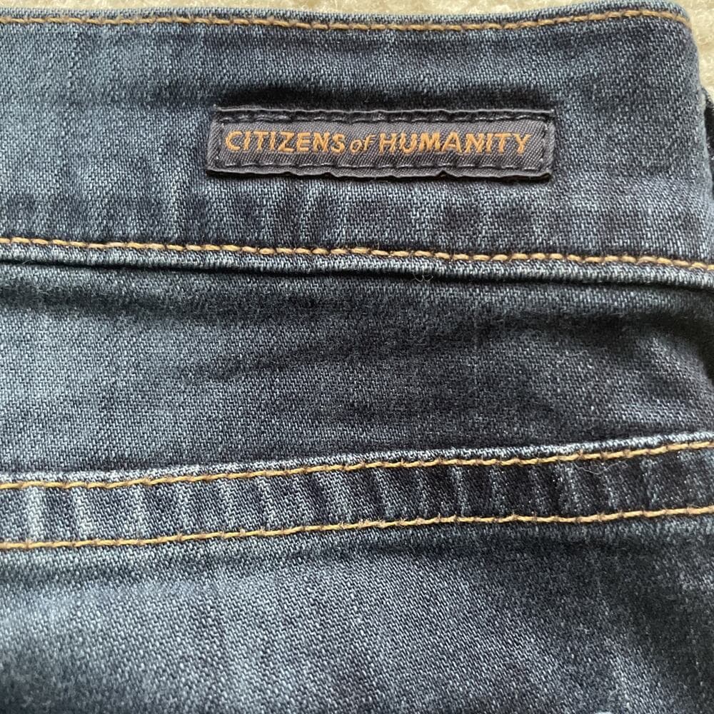 Citizens Of Humanity Ava Low Rise Straight Leg Blue Jeans Womens 29 - Thumbnail 8