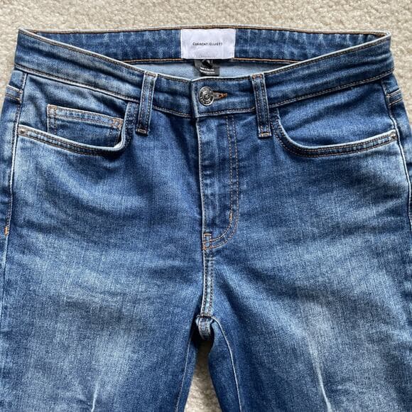 Current Elliot Womens Jeans Size 28 Raw Hem Preowned Excellent - Thumbnail 13
