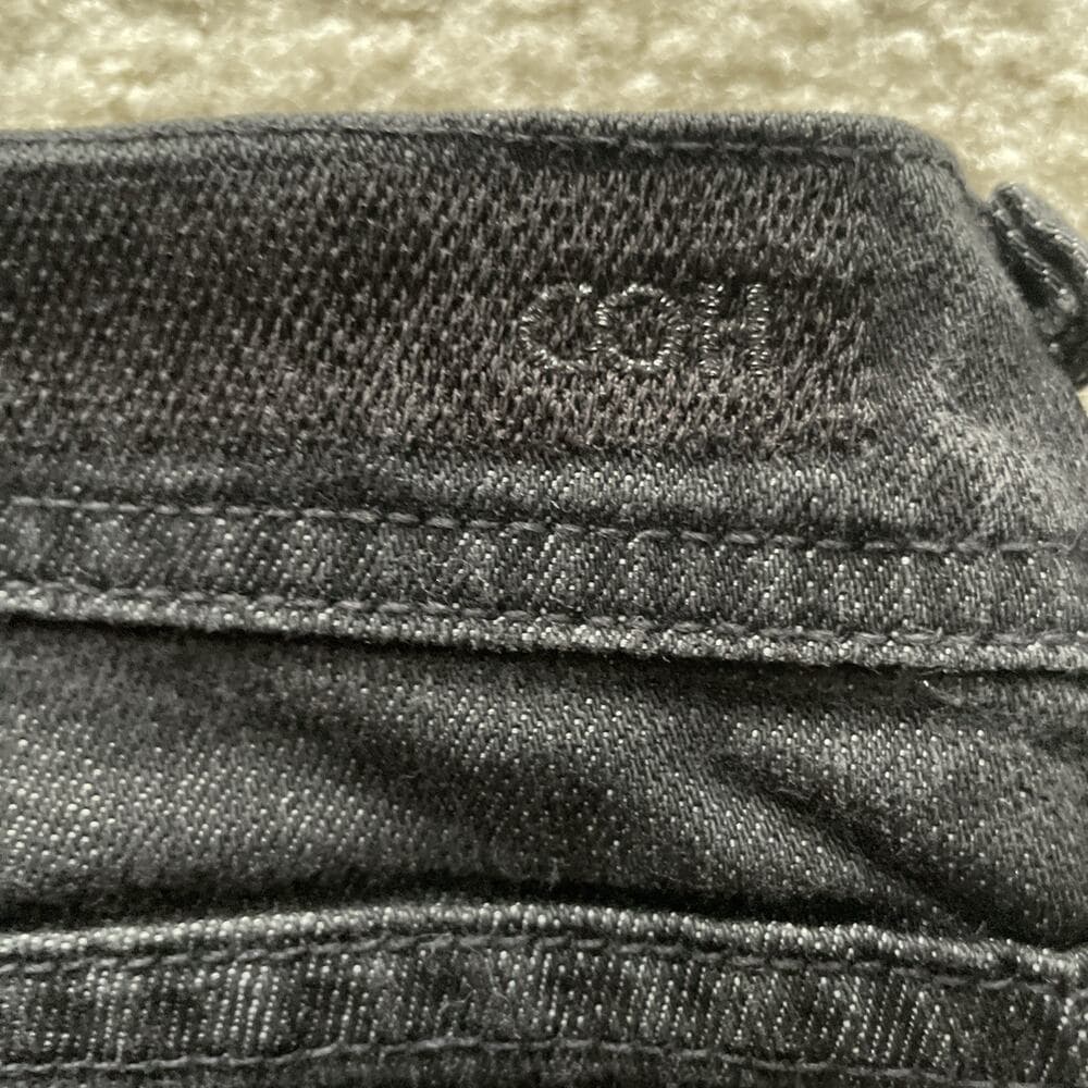 Citizens Of Humanity Ava Low Waist Straight Leg Black Jeans Womens Size 28 - Thumbnail 9
