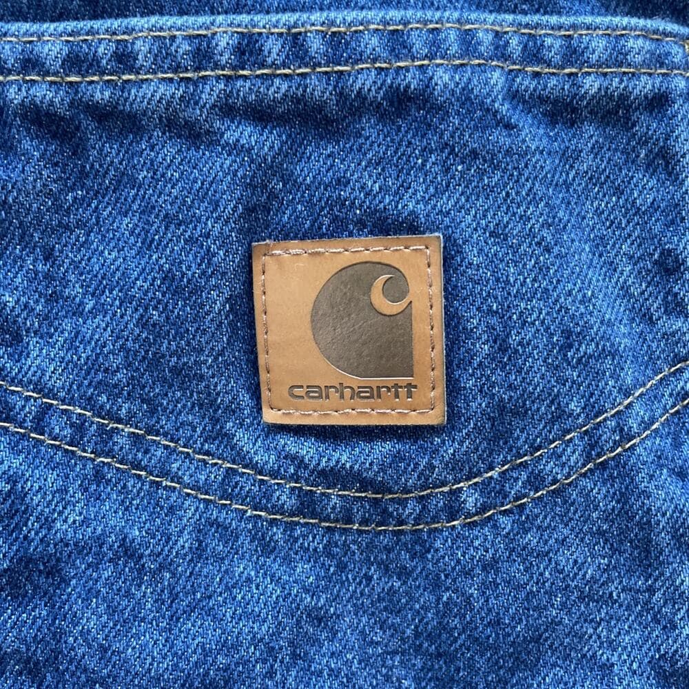 Carhartt Relaxed Fit Mens Jeans Size 36x30 Preowned Blue - Thumbnail 8