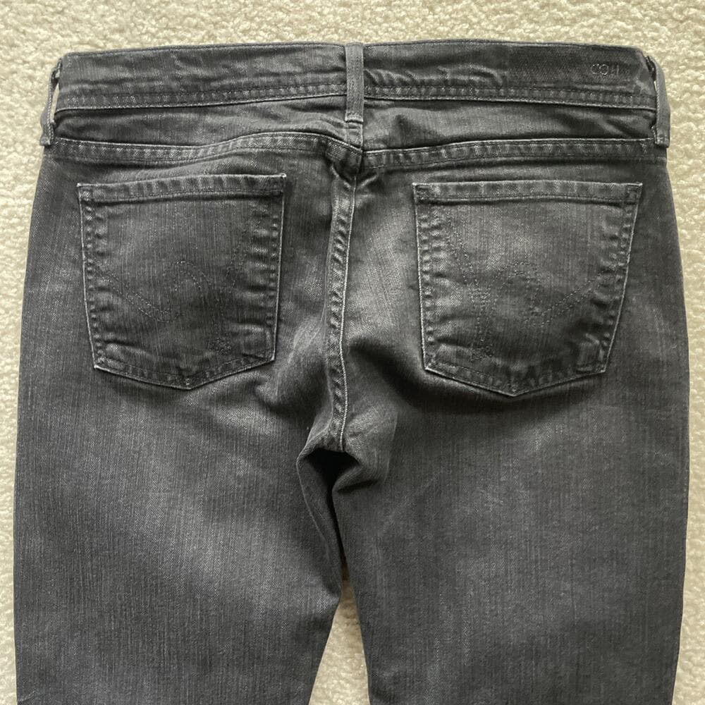 Citizens Of Humanity Ava Low Waist Straight Leg Black Jeans Womens Size 28 - Thumbnail 8