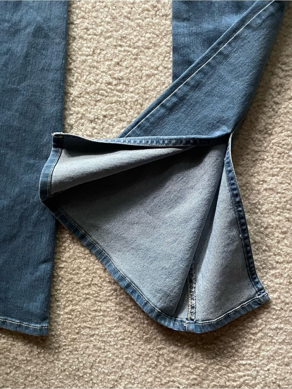 Levi's 726 Flare High Rise Women's Blue Jeans Size 26 NWT - Thumbnail 8