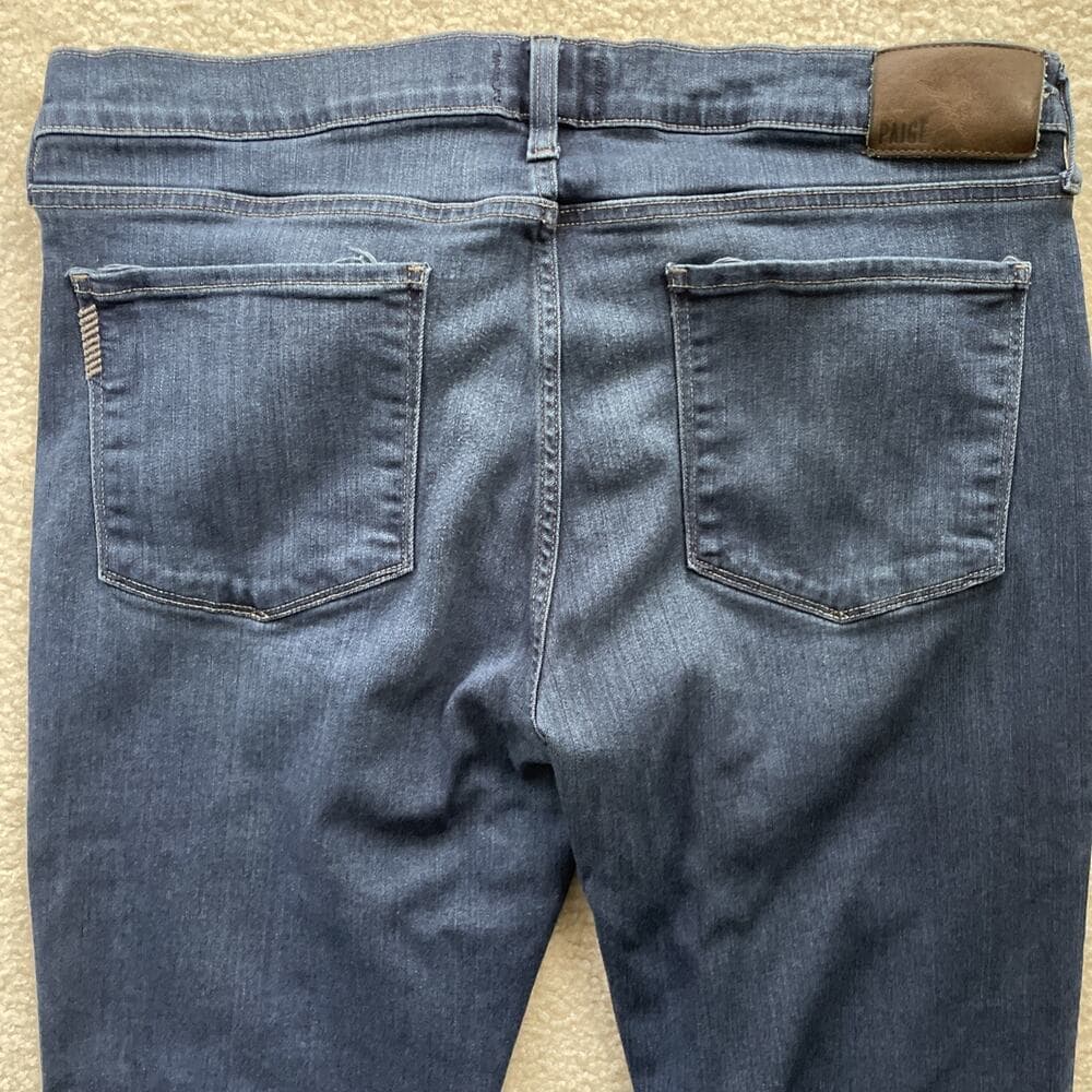 Paige Federal Cellar Straight Leg Jeans Mens 36 Dark Blue - Thumbnail 7
