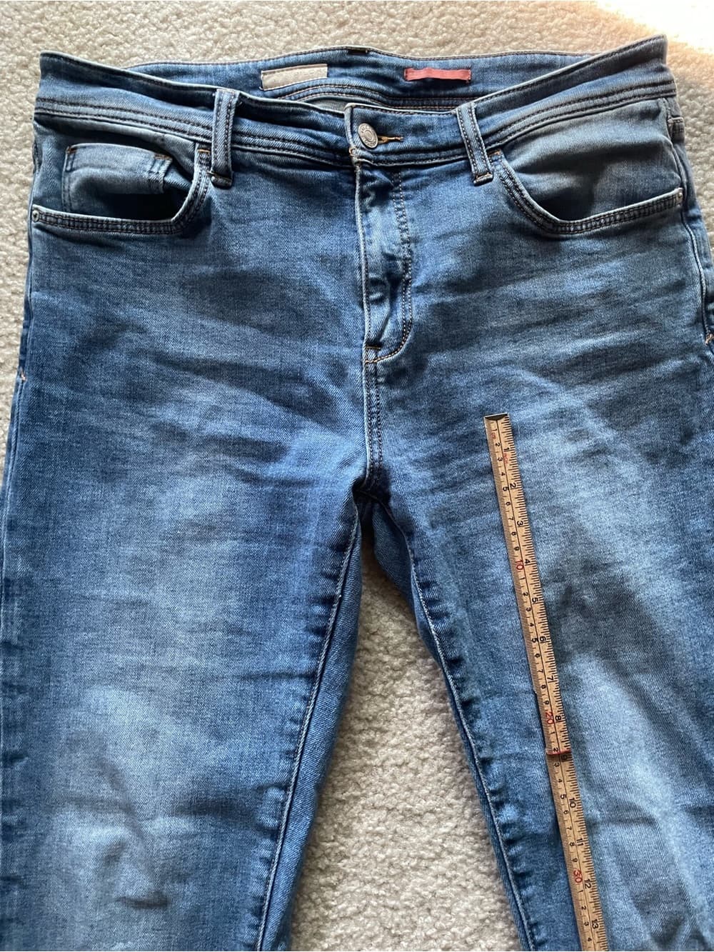 Anthropologie Pilcro Slim Boyfriend Jeans in Medium Blue Women’s Size 31 - Thumbnail 10