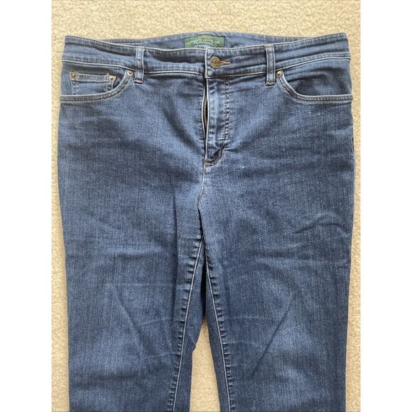 Lauren Ralph Lauren LRL Jeans Womens Size 14 X30 Heritage Preowned Blue - Thumbnail 14