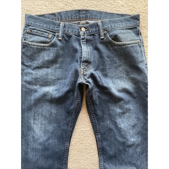 Levis 514 Straight Jeans Mens 34x30 Blue Preowned Good - Thumbnail 11