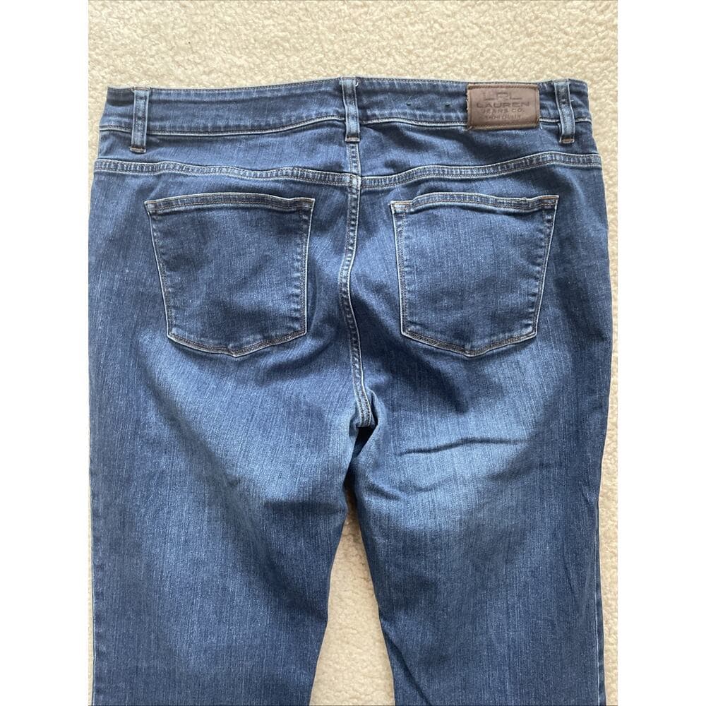 Lauren Ralph Lauren LRL Jeans Womens Size 14 X30 Heritage Preowned Blue - Thumbnail 9