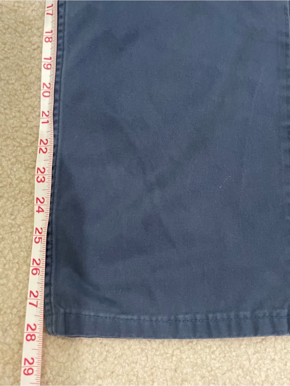 Levi's 514 Straight Jeans in Navy Blue Men’s 38x30. Inseam closer to 28. - Thumbnail 5