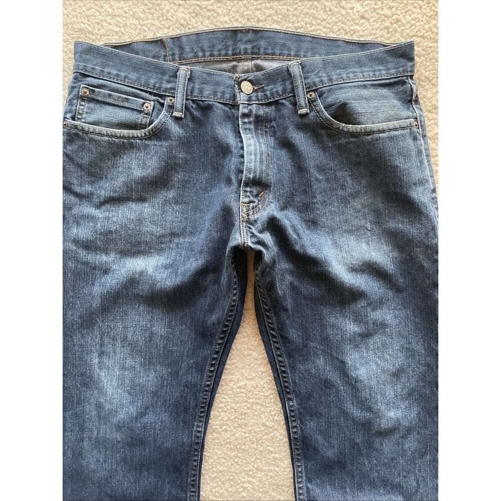 Levis 514 Straight Jeans Mens 34x30 Blue Preowned Good - Thumbnail 10