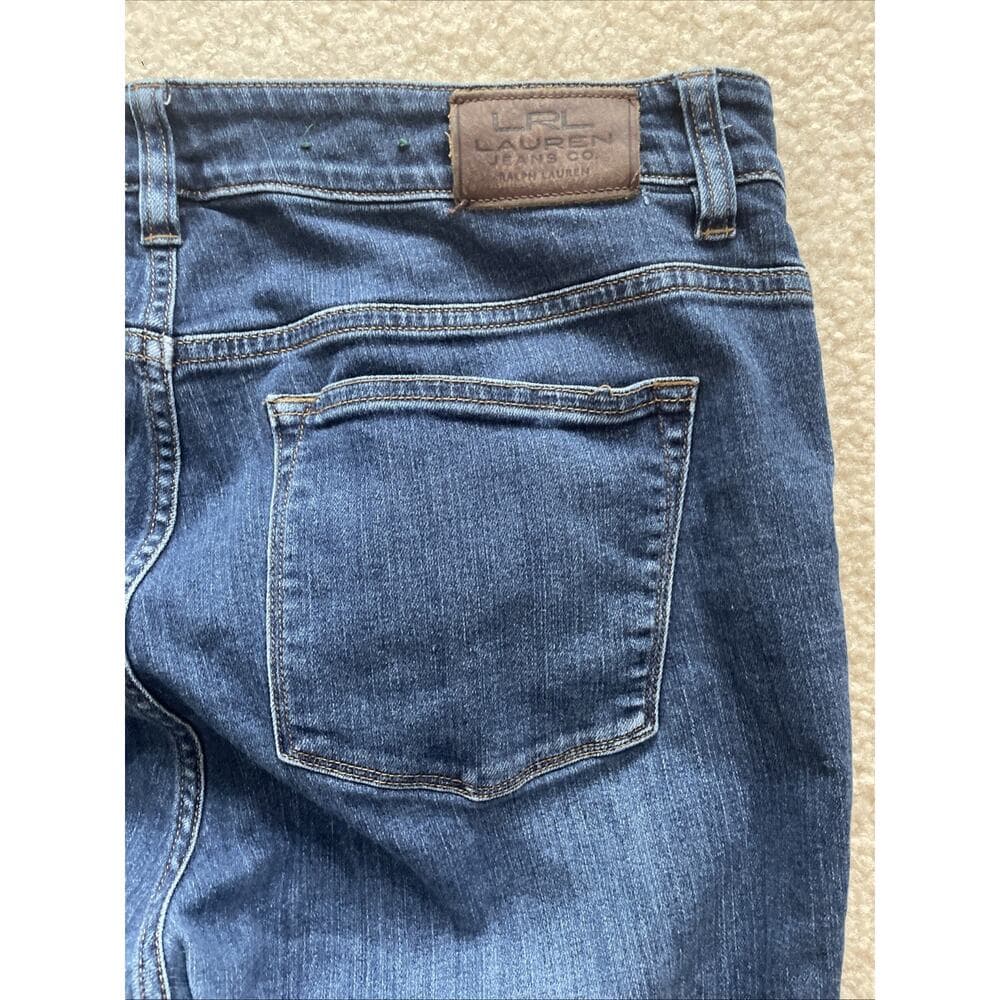 Lauren Ralph Lauren LRL Jeans Womens Size 14 X30 Heritage Preowned Blue - Thumbnail 11