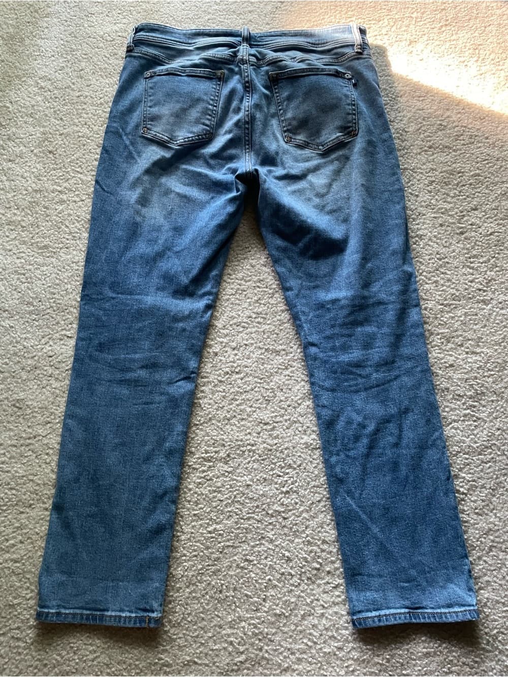 Anthropologie Pilcro Slim Boyfriend Jeans in Medium Blue Women’s Size 31 - Thumbnail 9